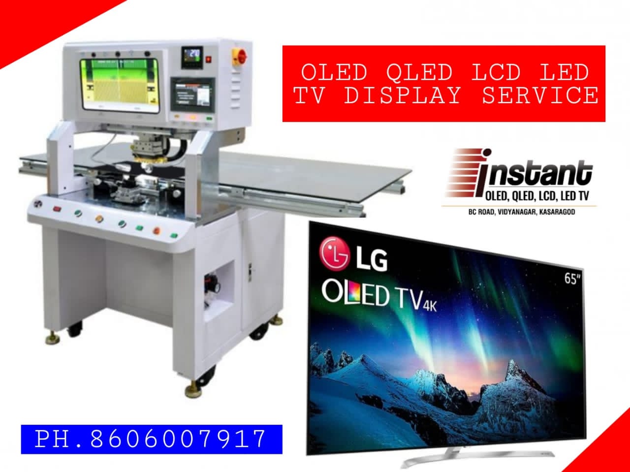 INSTANT OLED QLED LCD LED TV