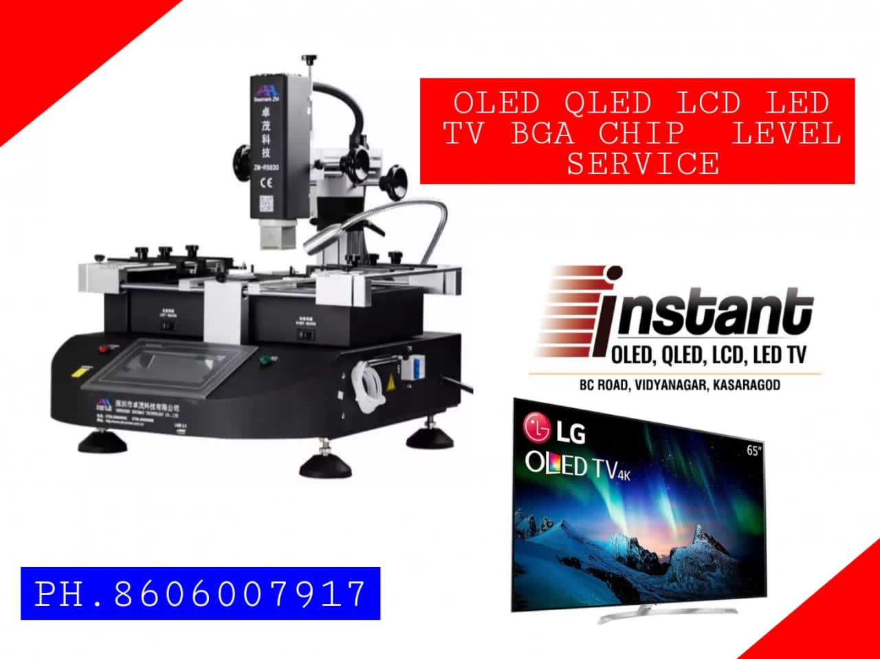 INSTANT OLED QLED LCD LED TV