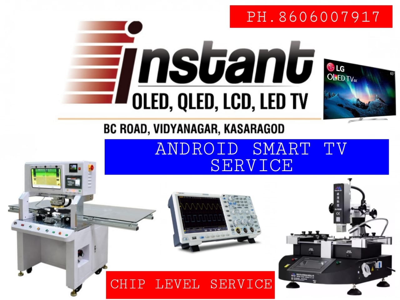 INSTANT OLED QLED LCD LED TV